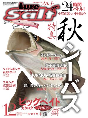 cover image of ルアーマガジンソルト2020年12月号